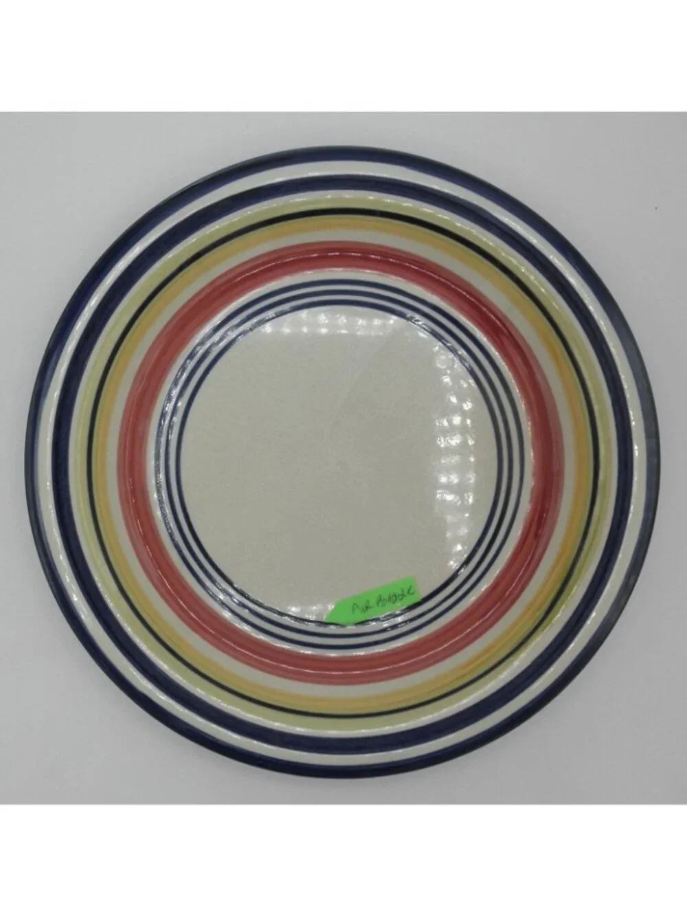 Multi Stripe by Pier 1 Dinner Plates Set of 5 Pattern Code: PERMUS Lot A